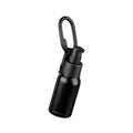 Orbitkey Sanitiser Holder Black│Flesje voor Desinfectie vloeistof│foto voorkant schuin