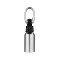 Orbitkey Sanitiser Holder Silver│Flesje Desinfectievloeistof│foto achterkant