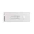 Orbitkey Desk Mat Slim Stone│Bureau Organizer│art. WDS1-STO-105│bovenaanzicht met toetsenbord