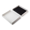 Refill fotopapier voor fotoalbum Printworks Zwart│Refill set 10 stuks│art. PW00299│fotoalbum geopend met fotopapier