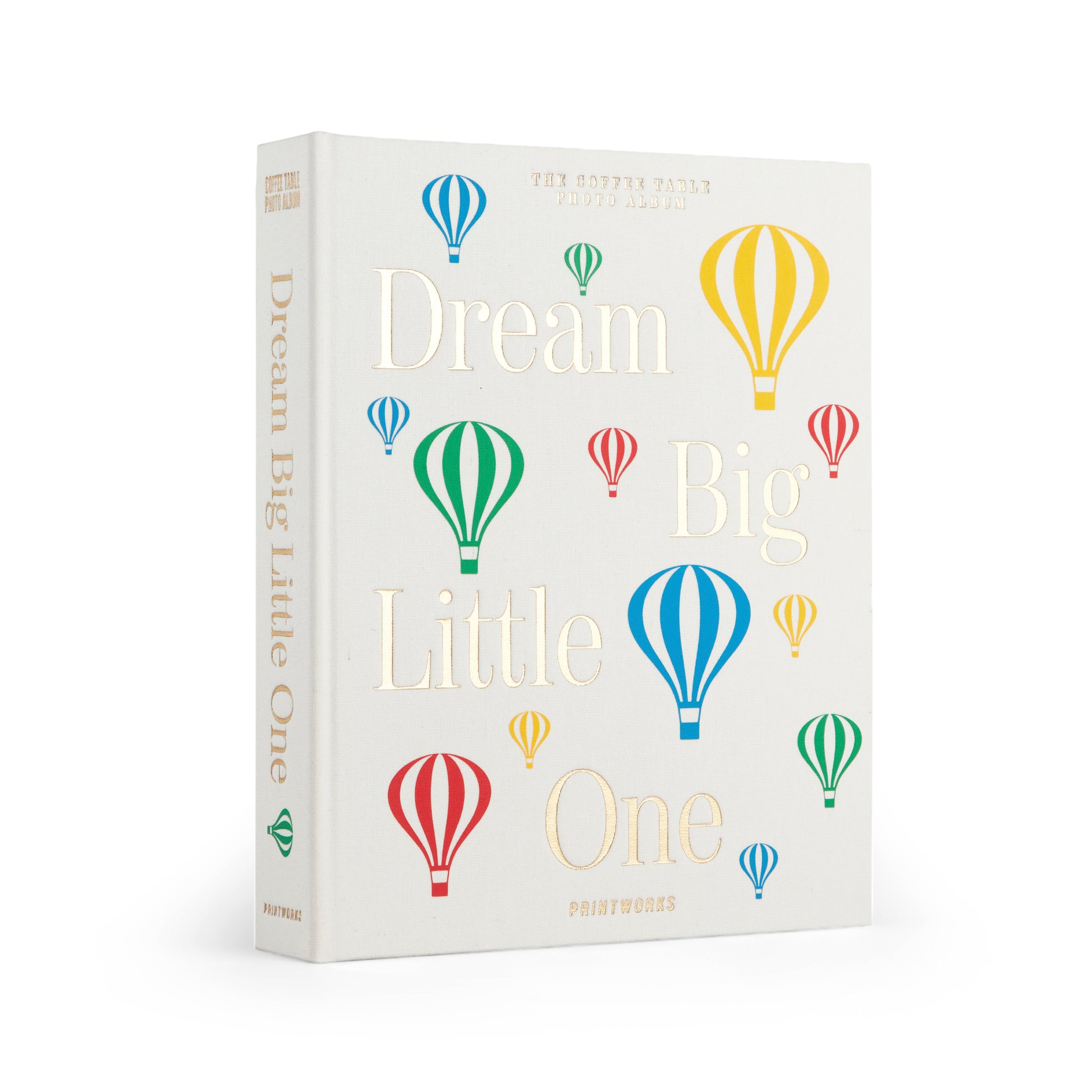 Fotoalbum Baby Printworks Beige│dream Big Little One│art. PW00607│voorkant met witte achtergrond