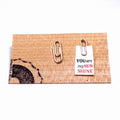 Oorbellen Paperclip Zilver│Crazyclage│foto verpakking