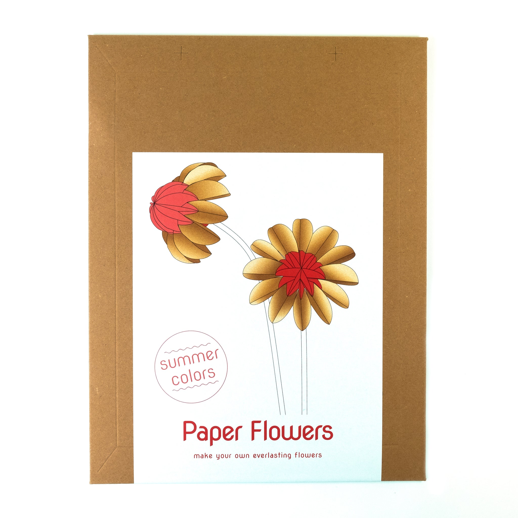 Paper Flowers Zomer│Jorine Oosterhoff│Papieren Bloemen│verpakking