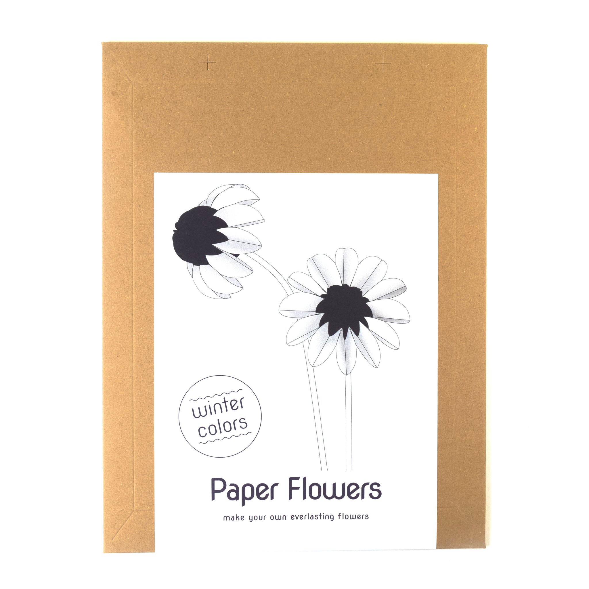 Paper Flowers Winter│Jorine Oosterhoff│Papieren Bloemen│verpakking
