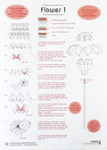 Paper Flowers Winter│Jorine Oosterhoff│Papieren Bloemen│gebruiksaanwijzing eerste pagina