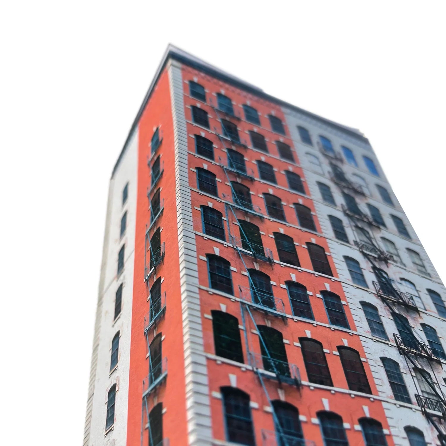 Memoblok Paperscraper Townhouse Soho│Seltmann Publishers│aanzicht schuin onder