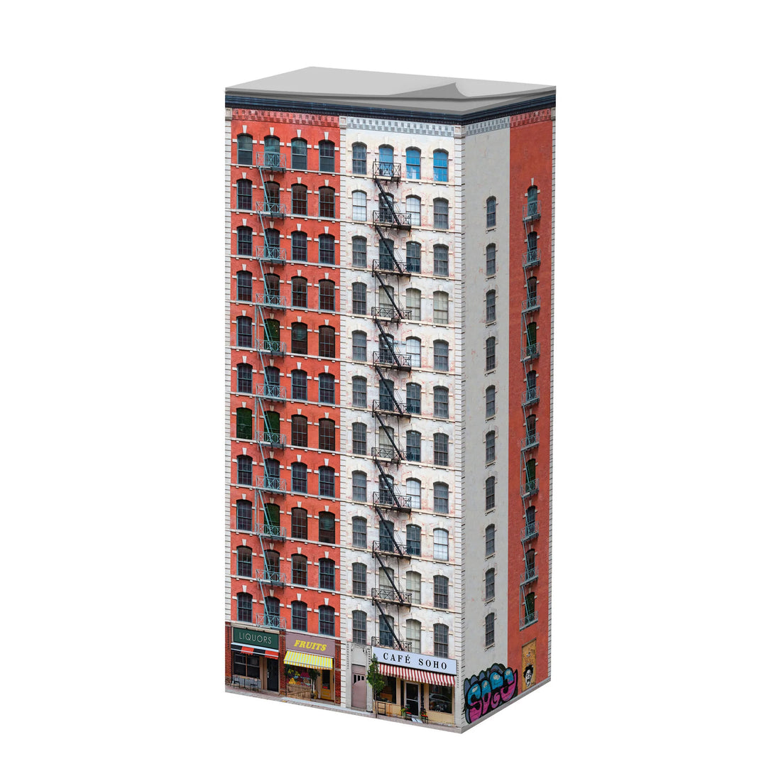 Memoblok Paperscraper Townhouse Soho│Nottitieblok│foto voorkant schuin