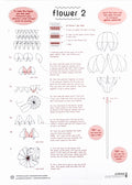 Paper Flowers Winter│Jorine Oosterhoff│Papieren Bloemen│gebruiksaanwijzing tweede pagina