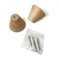 Sale│Wandhaak Toot Blue│set/2│Uitverkoop│foto met schroeven en pluggen