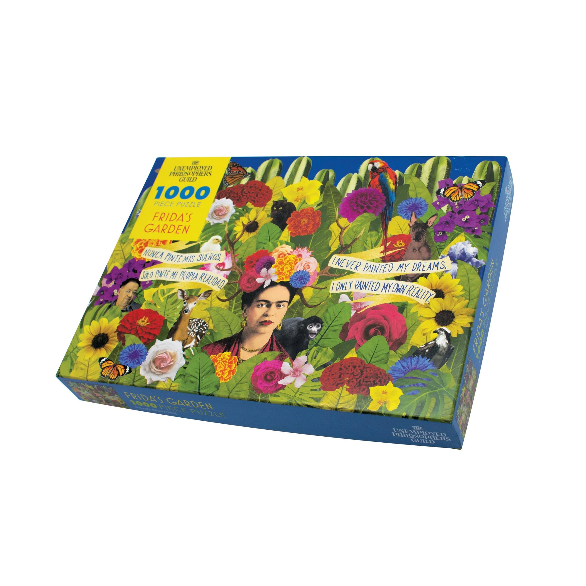Puzzel Frida's Garden│Frida Kahlo│The Unemployed Philosophers Guild│art. #5685│verpakking witte achtergrond