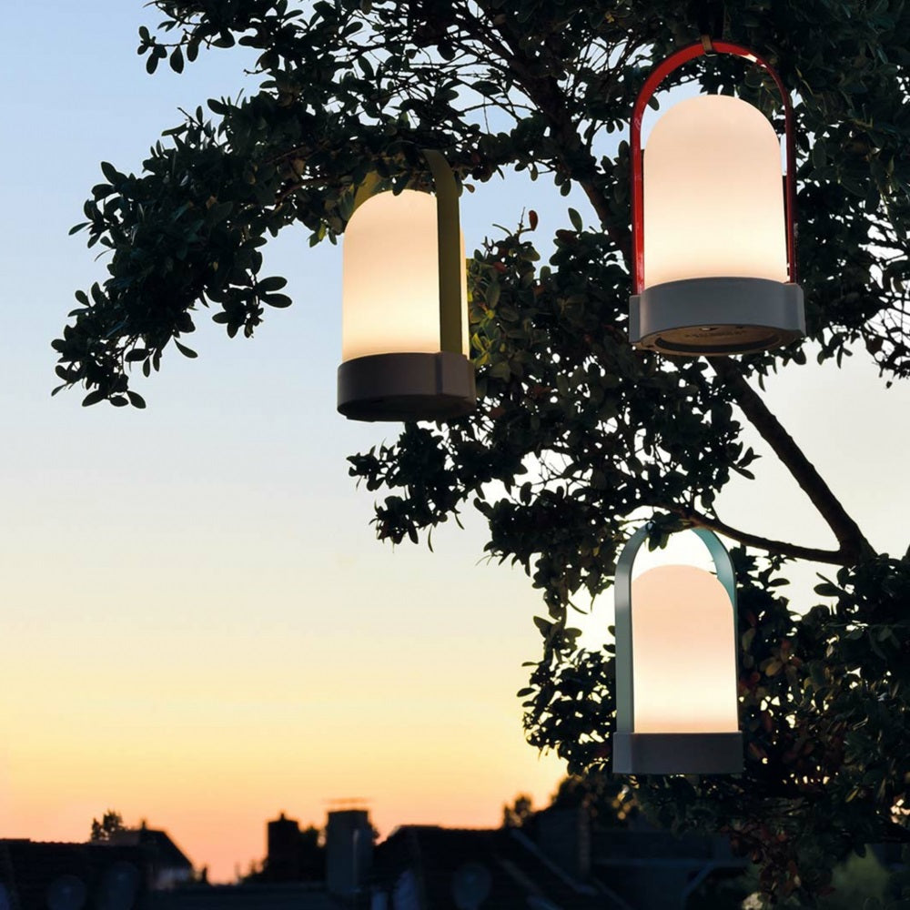Little Uri Oplaadbare Buitenlamp│Set van 3│Remember│art. Lu 30│voorkant schuin met witte achtergrond