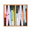 Backgammon Bordspel│Remember│art.  GAM01│bovenaanzicht met speelstukken