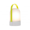 Uri Tafellamp Oplaadbaar│Celine geel-grijs│Buitenverlichting│Front Schuin
