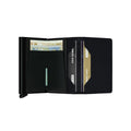 Secrid Slimwallet Crisple│art. SC-BLACK│Pasjeshouder│open met contant geld