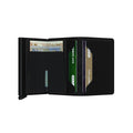 Secrid Slimwallet Matte│art. SM-BLACK│pasjeshouder│geopend met contant geld