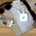 SOI.+ Automatic handbaglicht + Powerbank Large Wit│Handtas Lampje│art. A004806│met USB aan iPhone in handtas