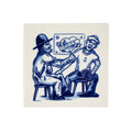 Schiffmacher Royal Blue Tattoo • Tegel • Schiffmacher Royal Blue Tattoo is een unieke samenwerking tussen tattoo artist Henk Schiffmacher en Royal Delft - Porcelyne Fles. De oude ambachten en tradities van beiden komen samen in prachtige objecten als vazen, borden en tegels. Rijk aan cultuur en historie.