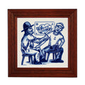 Schiffmacher Royal Blue Tattoo • Tegel • Schiffmacher Royal Blue Tattoo is een unieke samenwerking tussen tattoo artist Henk Schiffmacher en Royal Delft - Porcelyne Fles. De oude ambachten en tradities van beiden komen samen in prachtige objecten als vazen, borden en tegels. Rijk aan cultuur en historie.