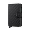 Secrid Miniwallet Carbon│Pasjeshouder│art. MCa-BLACK│voorkant witte achtergrond