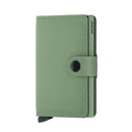 Secrid Miniwallet Yard Powder│Pasjeshouder│art. MYP-PISTACHIO│voorkant met wittte achtergrond