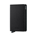 Secrid Slimwallet Carbon│art. SCA-BLACK│Pasjeshouder│voorkant met witte achtergrond