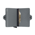 Secrid Twinwallet Carbon│art. TCA-COOLGREY│Pasjeshouder en Portemonnee│half open