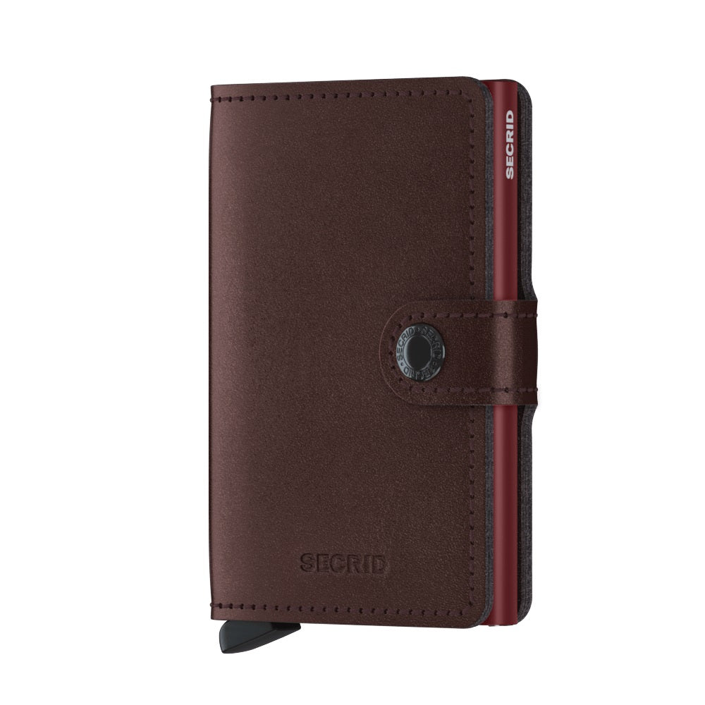 Secrid Miniwallet Metallic│art. MME-MORO│Pasjeshouder│voorkant met witte achtergrond