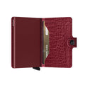Secrid Miniwallet Nile│art. MN-RUBY│pasjeshouder en Portemonnee│half open