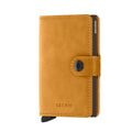 Secrid Miniwallet Vintage│Pasjeshouder│art. MV-OCHRE│voorkant met witte achtergrond