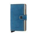 Secrid Miniwallet Indigo│art. MIN-3SAND│Pasjeshouder│voorkant met witte achtergrond