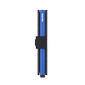 Secrid Miniwallet Matte│Pasjeshouder│art. MM-BLACK&BLUE│zijkant