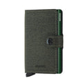 Secrid Miniwallet Twist│art. MTW-GREEN│Pasjeshouder│voorkant met witte achtergrond