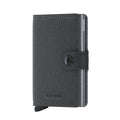 Secrid Miniwallet Twist│art. MTW-GREY│pasjeshouder│voorkant met witte achtergrond