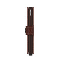 Secrid Miniwallet Veg│art. MVG-ESPRESSO-BROWN││pasjeshouder en portemonnee│zijkant