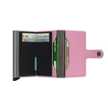 Secrid Miniwallet Yard│art. MY-ROSE│Pasjeshouder en Portemonnee│open met contant geld