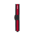 Secrid Miniwallet Cubic│art. MCU-BLACK-RED││Pasjeshouder│zijkant