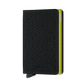 Secrid Slimwallet Diamond│art. SD-BLACK│Pasjeshouder│voorkant met witte achtergrond
