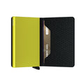 Secrid Slimwallet Diamond│art. SD-BLACK│Pasjeshouder en Portemonnee│half open