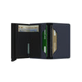 Secrid Slimwallet Matte│art. SM-NIGHTBLUE│Pasjeshouder│geopend met contant geld