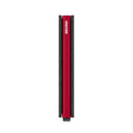 Secrid Slimwallet Optical│art. SOP-BLACK-RED│Pasjeshouder en Portemonnee│zijkant