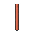 Secrid Slimwallet Optical│art. SOP-BROWN-ORANGE│Pasjeshouder en Portemonnee│zijkant