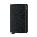 Secrid Slimwallet Veg│art. SVG-BLACK-BLACK│Pasjeshouder│voorkant met witte achtergrond