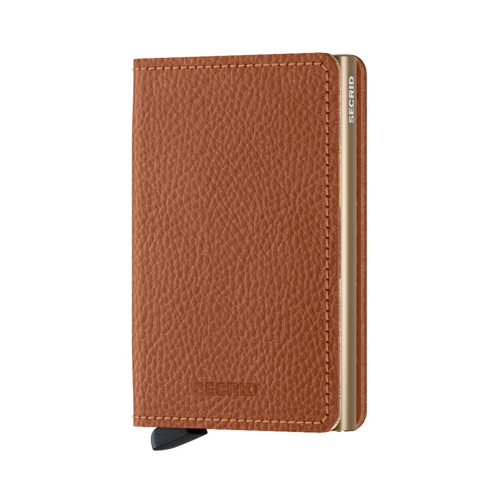 Secrid Slimwallet Veg│art. SVG-CARAMELLO-SAND│Kaarthouder│voorkant met witte achtergrond