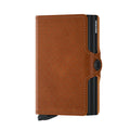 Secrid Twinwallet Perforated│art. TPF-COGNAC│Pasjeshouder│voorkant met wittte achtergrond