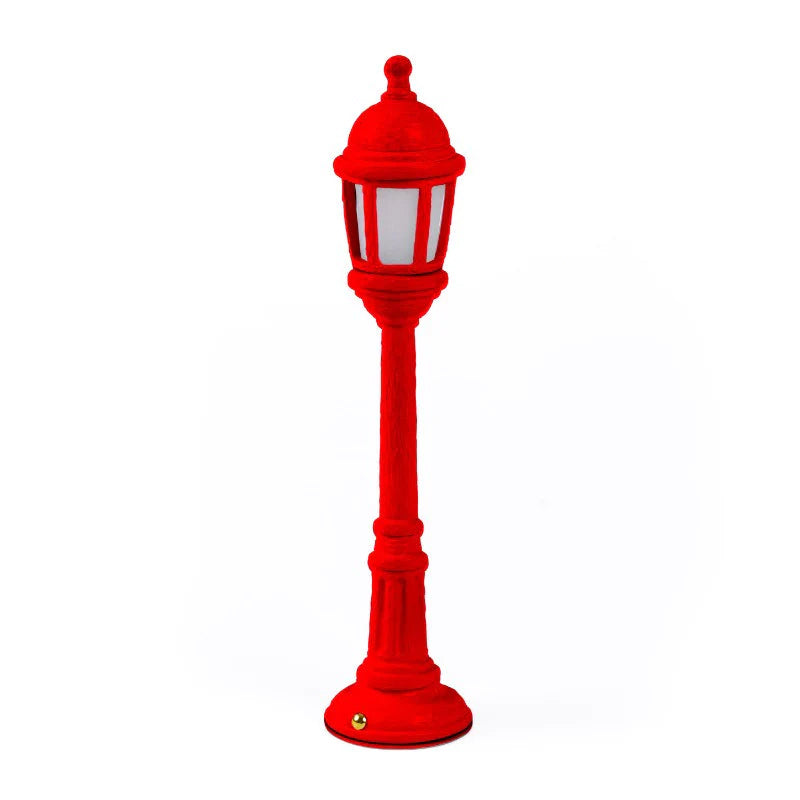  Sale│Street Lamp Red Studio Job│Seletti│foto witte achtergrond