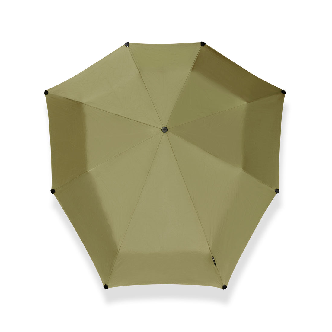 Senz Stormparaplu Mini Automatic│Opvouwbaar │Senz Umbrella│Olive Branch_open zijkant