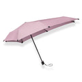 Senz Stormparaplu Mini│Opvouwbaar│Promrose Pink│product foto zijkant open