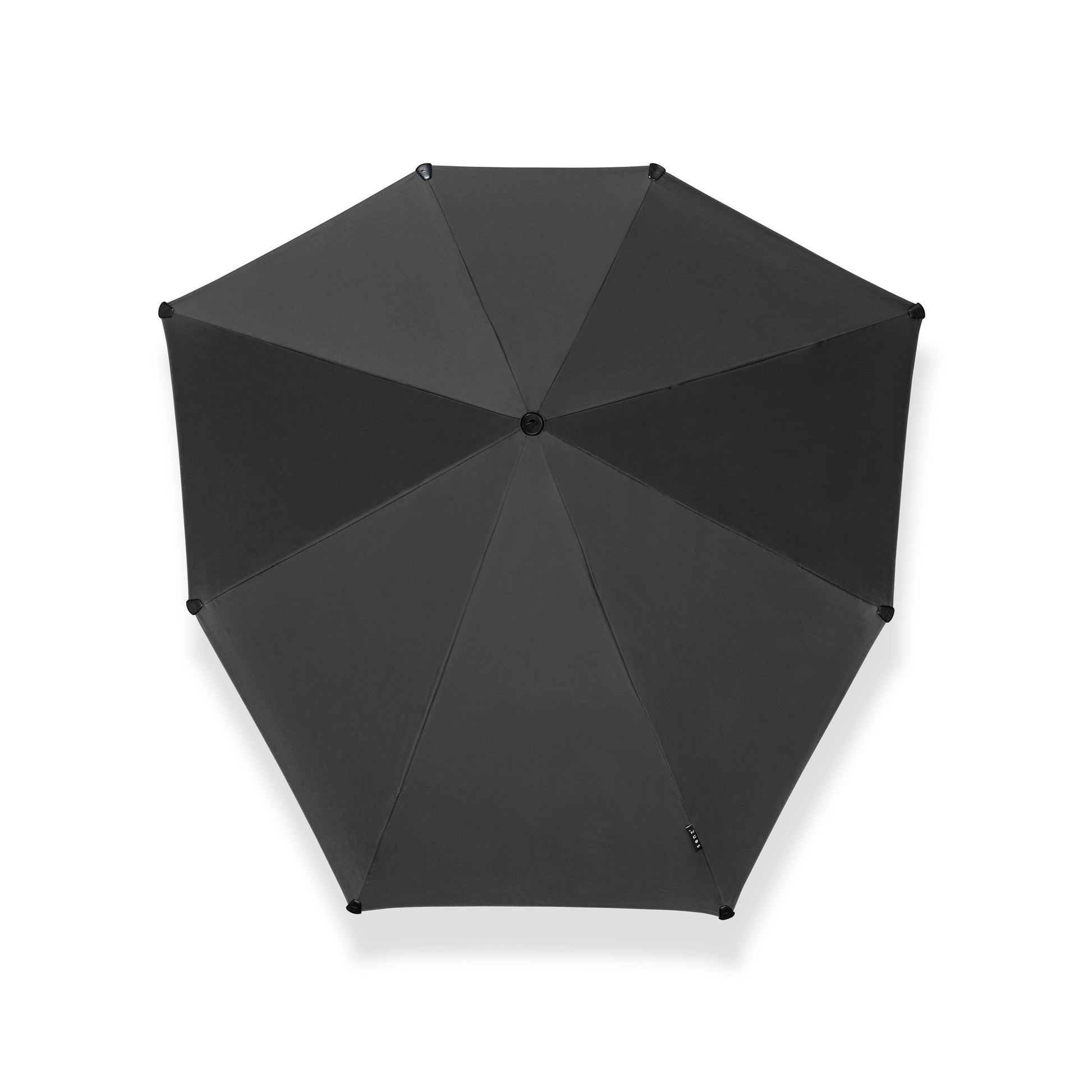 Senz Paraplu Original│Pure Black│Storm Paraplu│product foto bovenkant