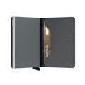 Secrid Slimwallet Twist│art. STW-GREY│Pasjeshouder en Portemonnee│half open