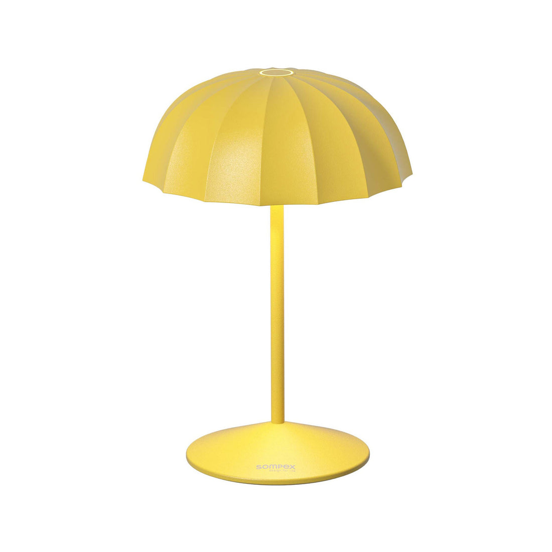 Sompex Ombrellino Oplaadbare Buitenlamp│Geel│art. 78353│vooraanzicht met witte achtergrond